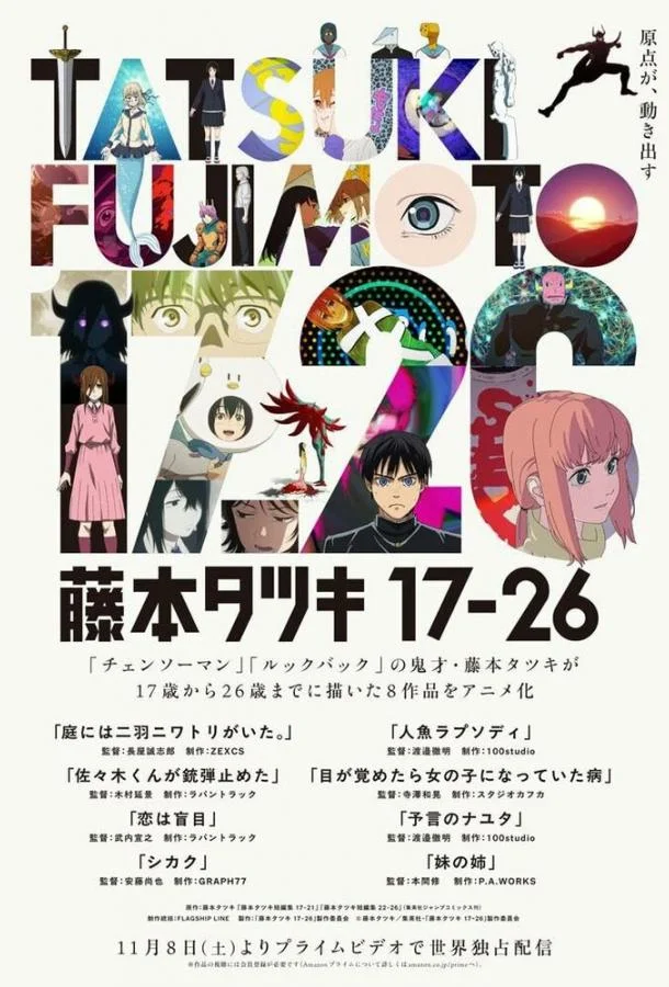 Тацуки Фудзимото: С 17 до 26 1 сезон, 1-8 серии смотреть аниме-сериал онлайн
